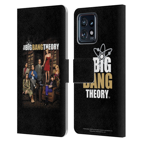 The Big Bang Theory Key Art Season 9 Leather Book Wallet Case Cover For Motorola Moto Edge 40 Pro