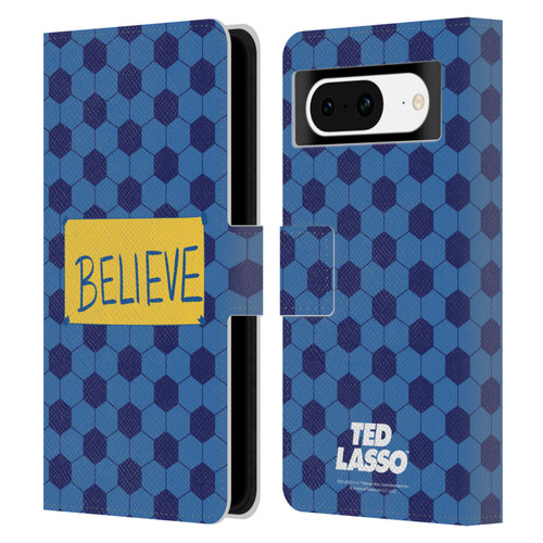 Ted Lasso Season 1 Graphics Believe Leather Book Wallet Case Cover For Google Pixel 8