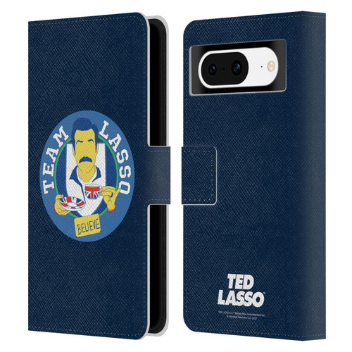 Ted Lasso Season 1 Graphics Team Lasso Leather Book Wallet Case Cover For Google Pixel 8