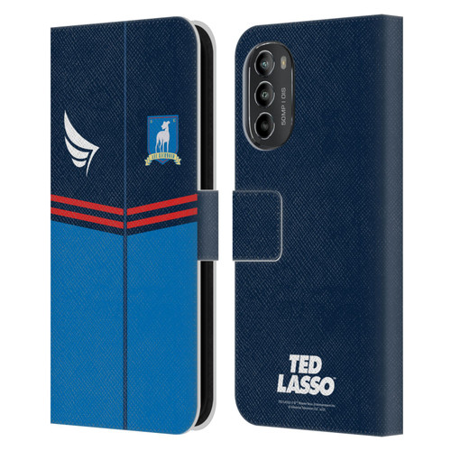 Ted Lasso Season 1 Graphics Jacket Leather Book Wallet Case Cover For Motorola Moto G82 5G