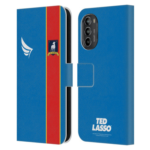 Ted Lasso Season 1 Graphics Jersey Leather Book Wallet Case Cover For Motorola Moto G82 5G