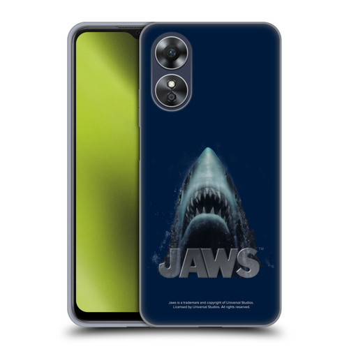 Jaws I Key Art Illustration Soft Gel Case for OPPO A17