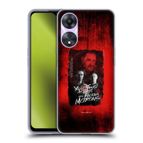 Supernatural Graphic Castiel Soft Gel Case for OPPO A78 4G