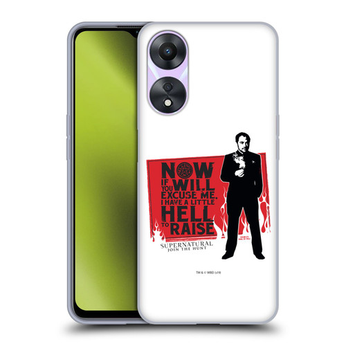 Supernatural Graphic Sam, Dean & Castiel Soft Gel Case for OPPO A78 4G