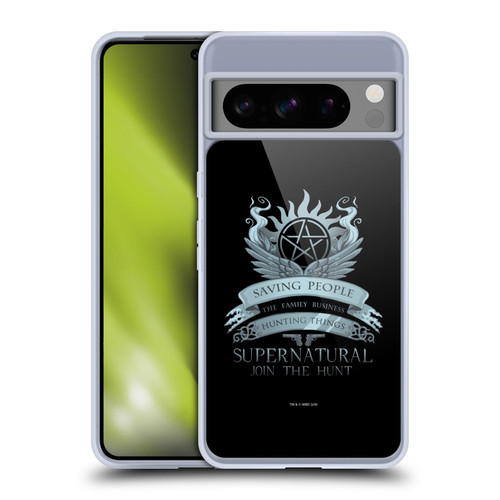 Supernatural Vectors Saving People Logo Soft Gel Case for Google Pixel 8 Pro