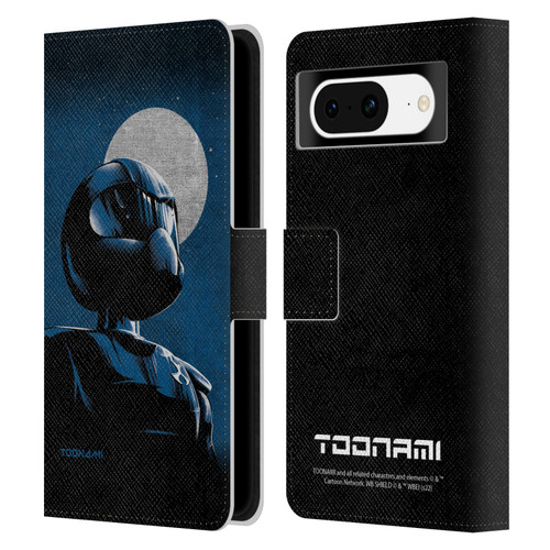 Toonami Graphics Character Art Leather Book Wallet Case Cover For Google Pixel 8