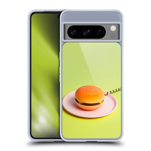 Pepino De Mar Foods Burger Soft Gel Case for Google Pixel 8 Pro