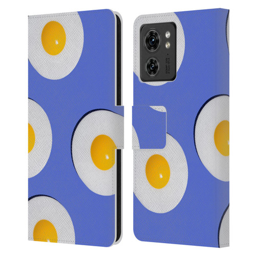 Pepino De Mar Patterns 2 Egg Leather Book Wallet Case Cover For Motorola Moto Edge 40