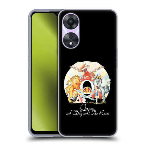 Queen Key Art A Day At The Races Soft Gel Case for OPPO A78 4G