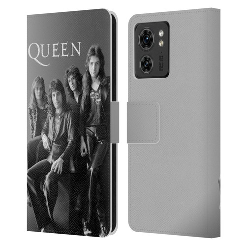 Queen Key Art Absolute Greatest Leather Book Wallet Case Cover For Motorola Moto Edge 40
