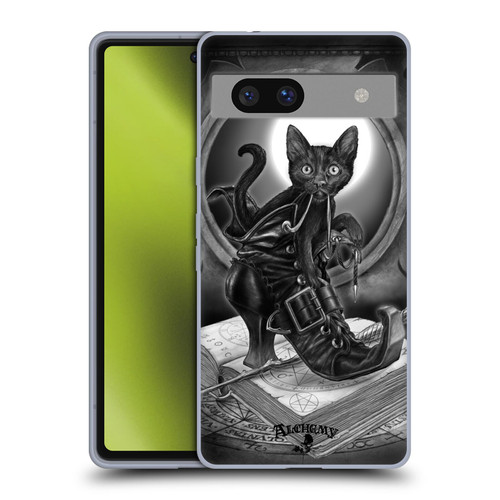 Alchemy Gothic Cats Midnight Mischief Soft Gel Case for Google Pixel 7a