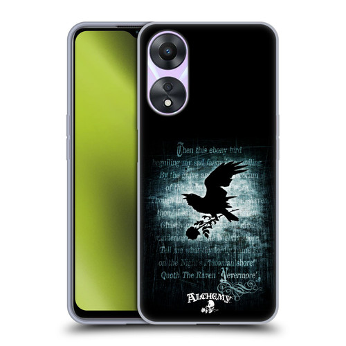 Alchemy Gothic Wing Nevermore Soft Gel Case for OPPO A78 4G