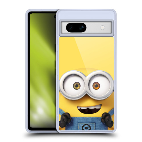 Despicable Me Full Face Minions Bob Soft Gel Case for Google Pixel 7a