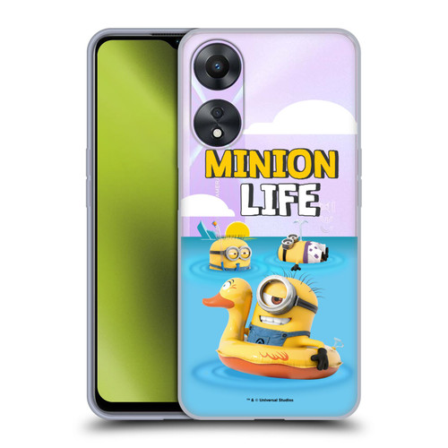 Despicable Me Funny Minions Beach Life Soft Gel Case for OPPO A78 5G