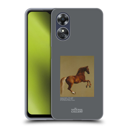 The National Gallery Nature Whistlejacket Soft Gel Case for OPPO A17