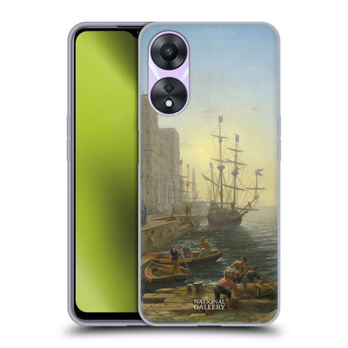 The National Gallery Nature Seaport With The Embarkation Of Saint Ursula Soft Gel Case for OPPO A78 4G