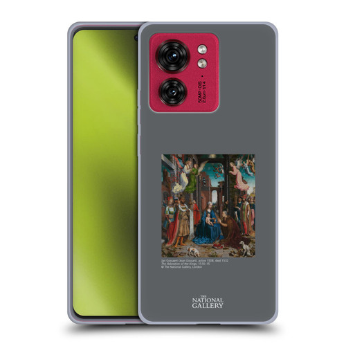 The National Gallery Religious & Mythological The Adoration Of The Kings Soft Gel Case for Motorola Moto Edge 40