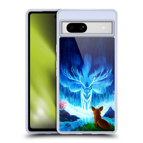 Jonas "JoJoesArt" Jödicke Wildlife Wisdom Soft Gel Case for Google Pixel 7a