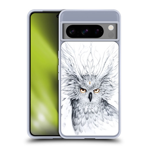 Jonas "JoJoesArt" Jödicke Wildlife Owl Soft Gel Case for Google Pixel 8 Pro