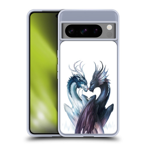 Jonas "JoJoesArt" Jödicke Wildlife 2 Yin And Yang Dragons Soft Gel Case for Google Pixel 8 Pro