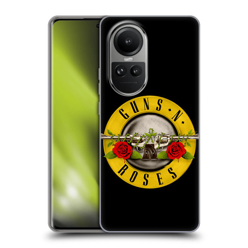 Guns N' Roses Key Art Bullet Logo Soft Gel Case for OPPO Reno10 5G / Reno10 Pro 5G