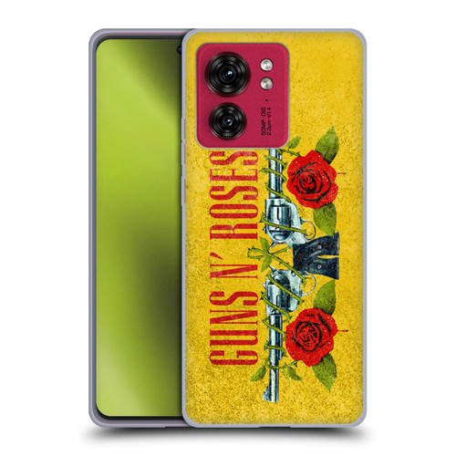 Guns N' Roses Vintage Pistols Soft Gel Case for Motorola Moto Edge 40