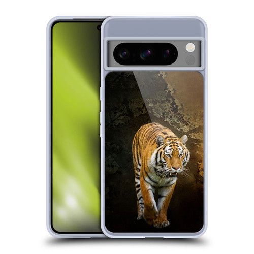 Simone Gatterwe Animals Siberian Tiger Soft Gel Case for Google Pixel 8 Pro