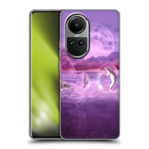 Simone Gatterwe Dolphins Dream Of Dolphins Soft Gel Case for OPPO Reno10 5G / Reno10 Pro 5G