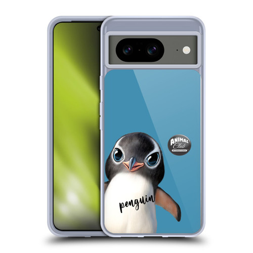 Animal Club International Faces Penguin Soft Gel Case for Google Pixel 8