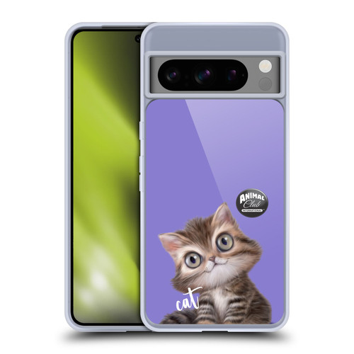 Animal Club International Faces Persian Cat Soft Gel Case for Google Pixel 8 Pro