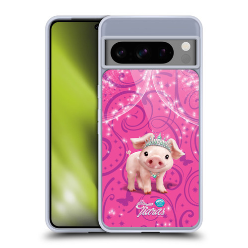 Animal Club International Pet Royalties Pig Soft Gel Case for Google Pixel 8 Pro