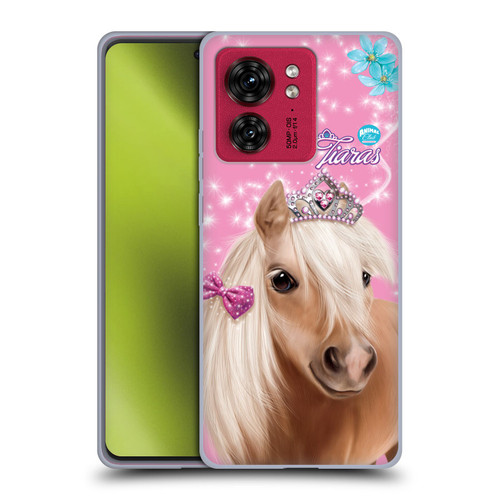 Animal Club International Royal Faces Horse Soft Gel Case for Motorola Moto Edge 40