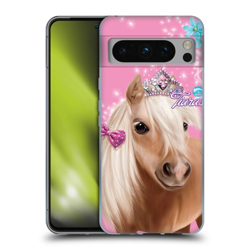 Animal Club International Royal Faces Horse Soft Gel Case for Google Pixel 8 Pro
