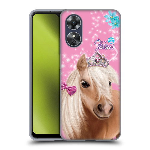 Animal Club International Royal Faces Horse Soft Gel Case for OPPO A17