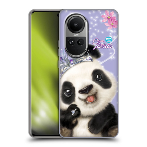 Animal Club International Royal Faces Panda Soft Gel Case for OPPO Reno10 5G / Reno10 Pro 5G