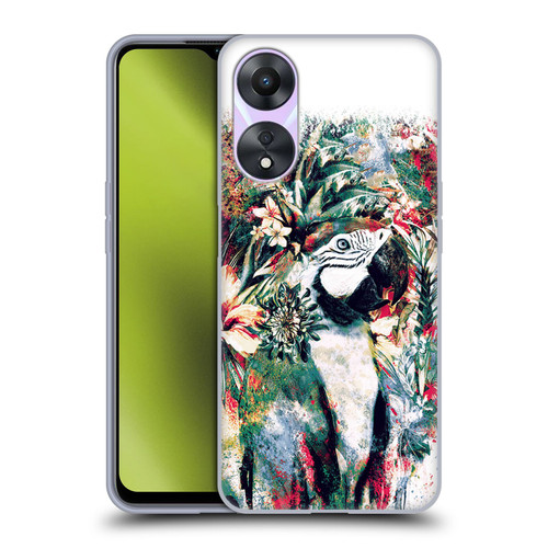 Riza Peker Animals Parrot Soft Gel Case for OPPO A78 4G