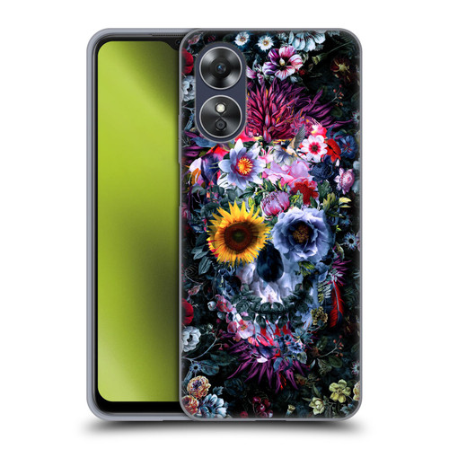 Riza Peker Skulls 9 Skull Soft Gel Case for OPPO A17