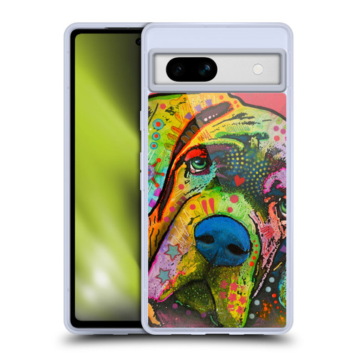 Dean Russo Dogs Mastiff Soft Gel Case for Google Pixel 7a