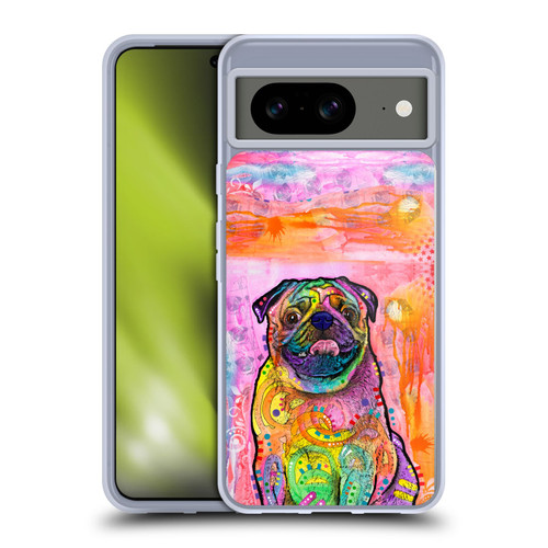 Dean Russo Dogs 3 Pug Soft Gel Case for Google Pixel 8