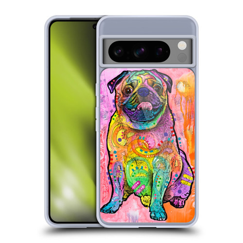 Dean Russo Dogs 3 Pug Soft Gel Case for Google Pixel 8 Pro