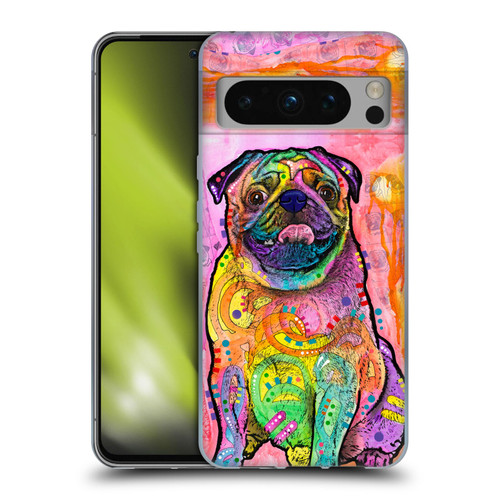 Dean Russo Dogs 3 Pug Soft Gel Case for Google Pixel 8 Pro