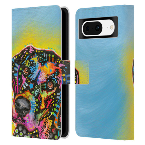 Dean Russo Dogs Labrador Leather Book Wallet Case Cover For Google Pixel 8