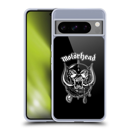Motorhead Graphics Silver War Pig Soft Gel Case for Google Pixel 8 Pro