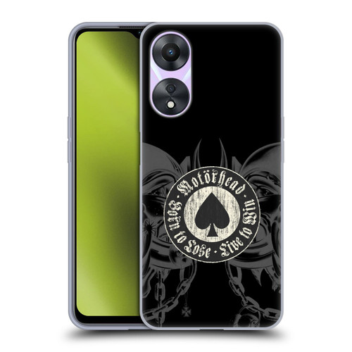 Motorhead Graphics Born To Lose Love To Win Soft Gel Case for OPPO A78 4G