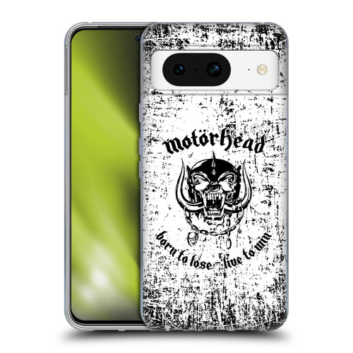 Motorhead Logo Born To Lose Live To Win Soft Gel Case for Google Pixel 8