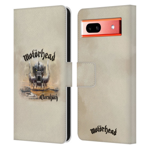 Motorhead Album Covers Aftershock Leather Book Wallet Case Cover For Google Pixel 7a