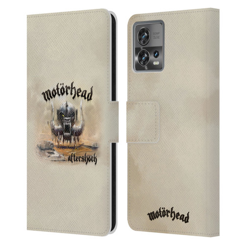 Motorhead Album Covers Aftershock Leather Book Wallet Case Cover For Motorola Moto Edge 30 Fusion