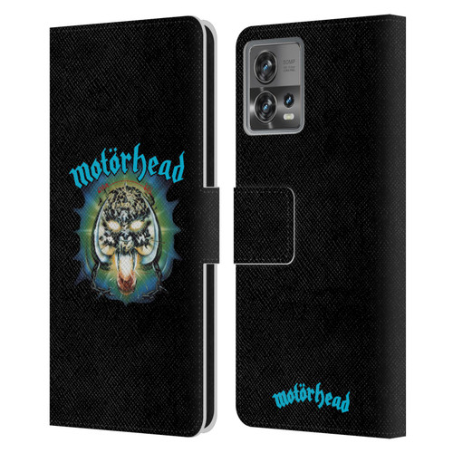 Motorhead Album Covers Overkill Leather Book Wallet Case Cover For Motorola Moto Edge 30 Fusion