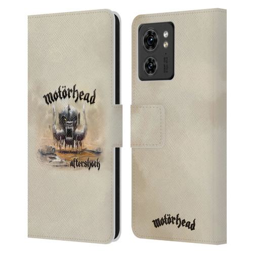 Motorhead Album Covers Aftershock Leather Book Wallet Case Cover For Motorola Moto Edge 40