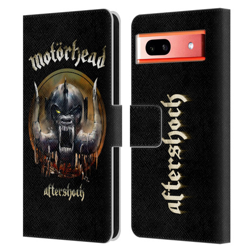 Motorhead Graphics Aftershock Leather Book Wallet Case Cover For Google Pixel 7a